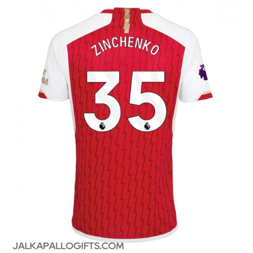 Arsenal Oleksandr Zinchenko #35 Kotipaita 2023-24 Lyhythihainen